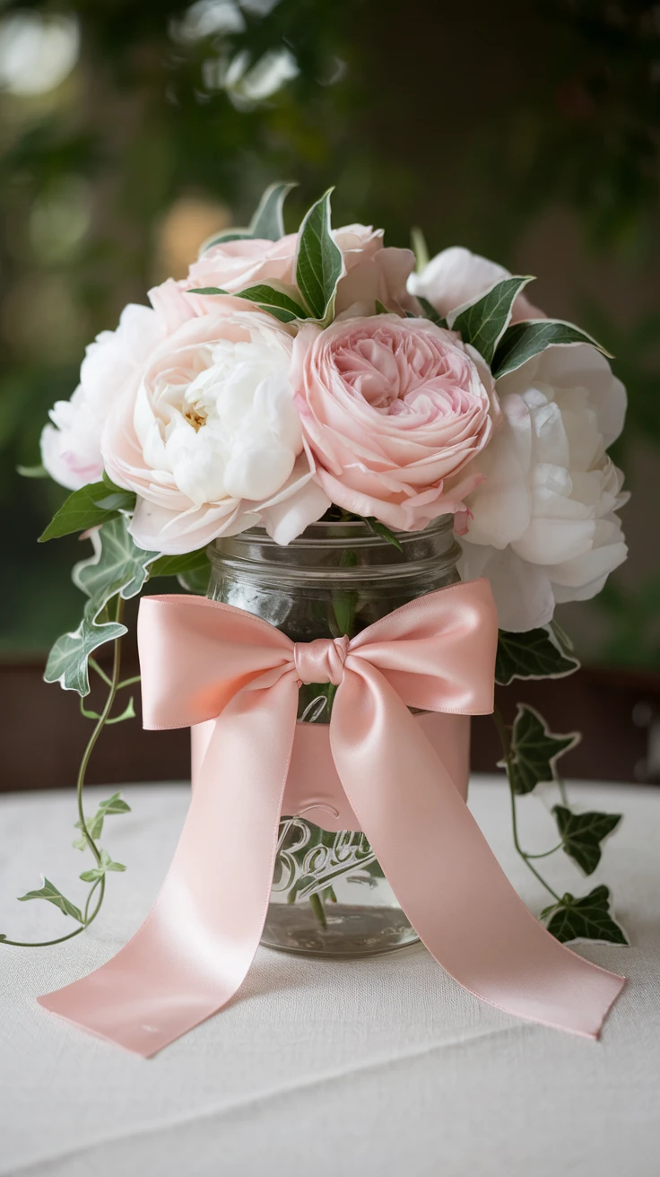 14. Romantic Ribbon Wrap