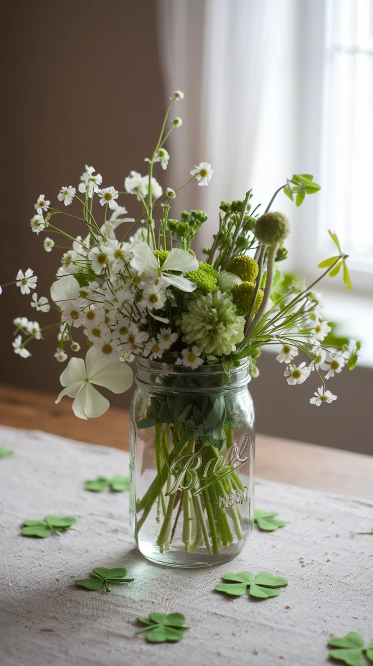2. Irish Wildflower Centerpieces