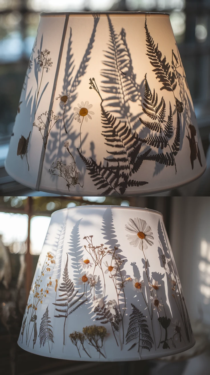 2. Pressed Flower Shadow Effects