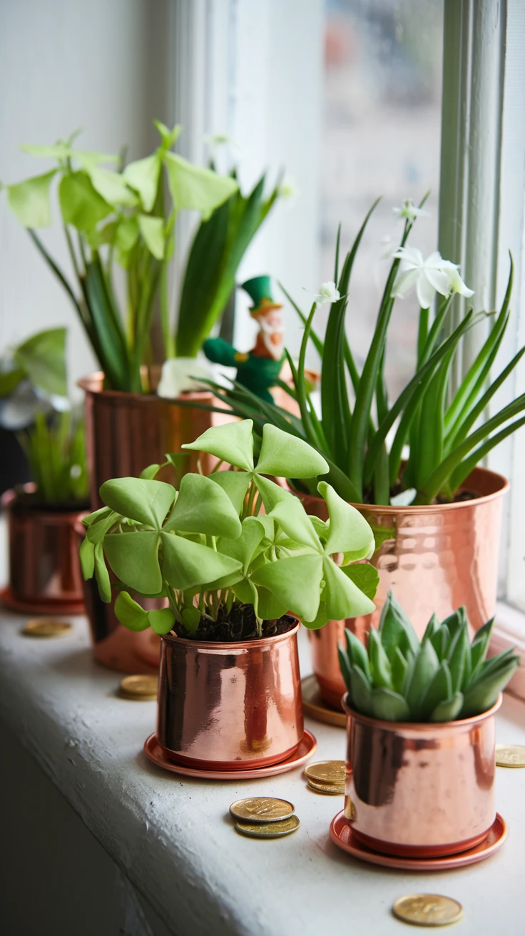 2. Shamrock Plant Display