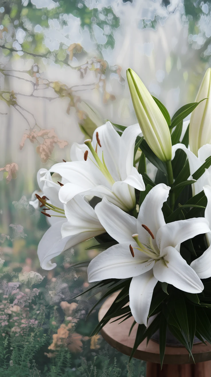 2. White Lilies (Baek-hap)