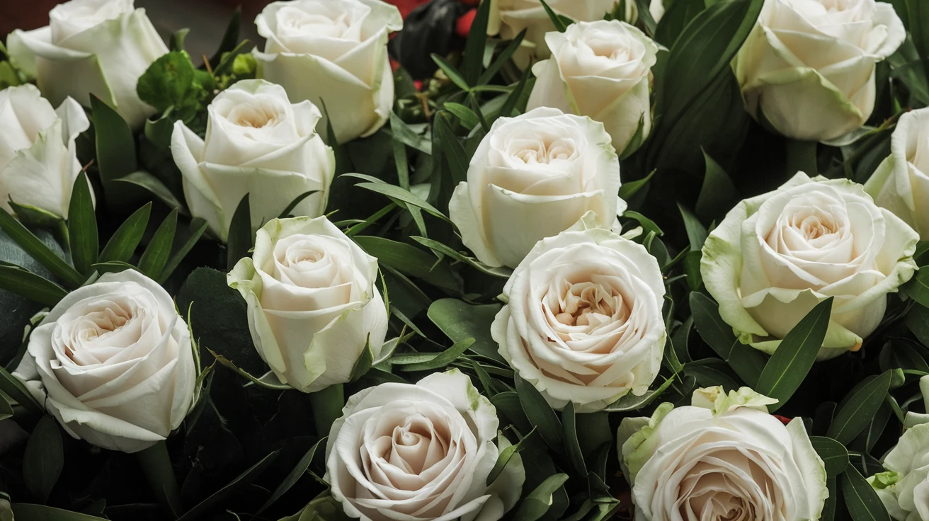 3. White Roses (Rosas)