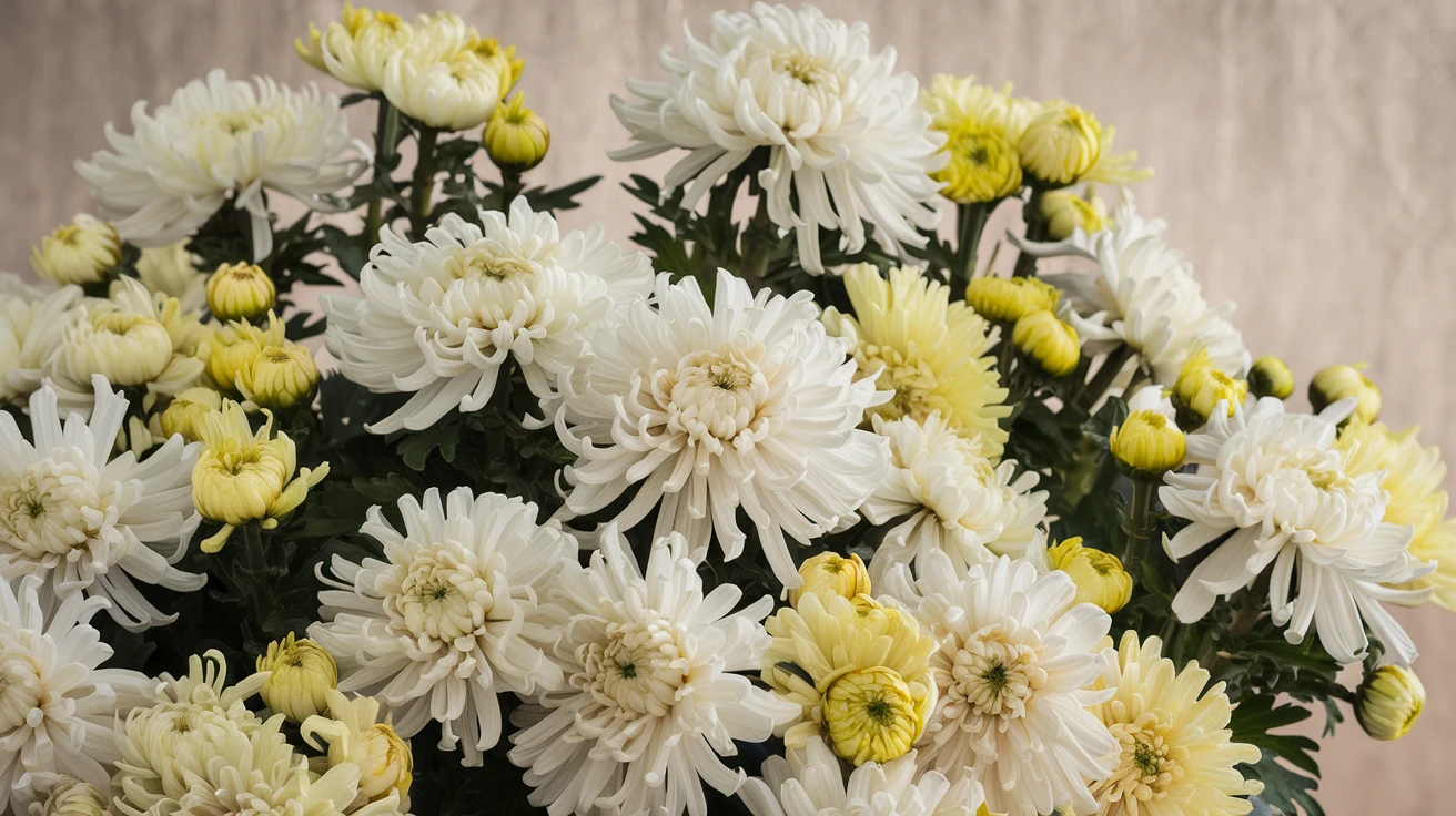 4. Chrysanthemums (Chrysanthemum)
