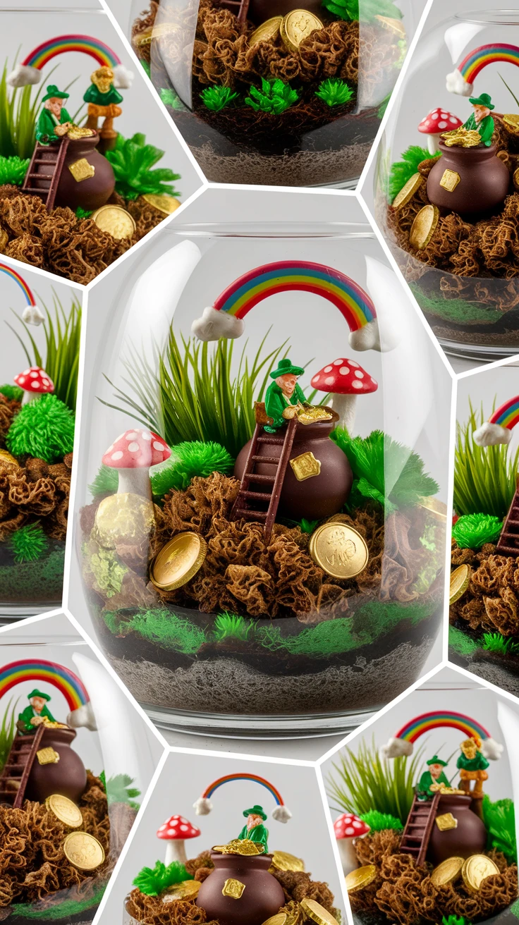 4. Gold Coin Terrarium