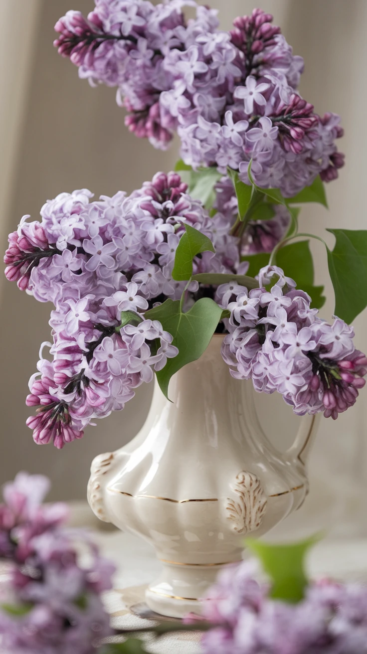 4. Lilacs: Ephemeral Beauty with Profound Meaning
