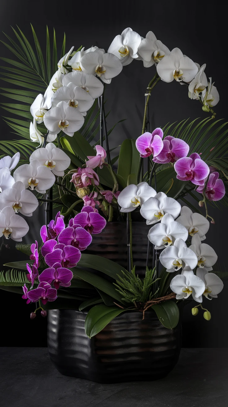 5. Luxurious Orchid Collection
