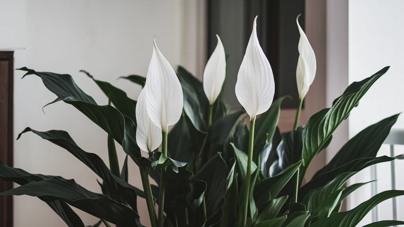 6. Peace Lily (Lirio de Paz)