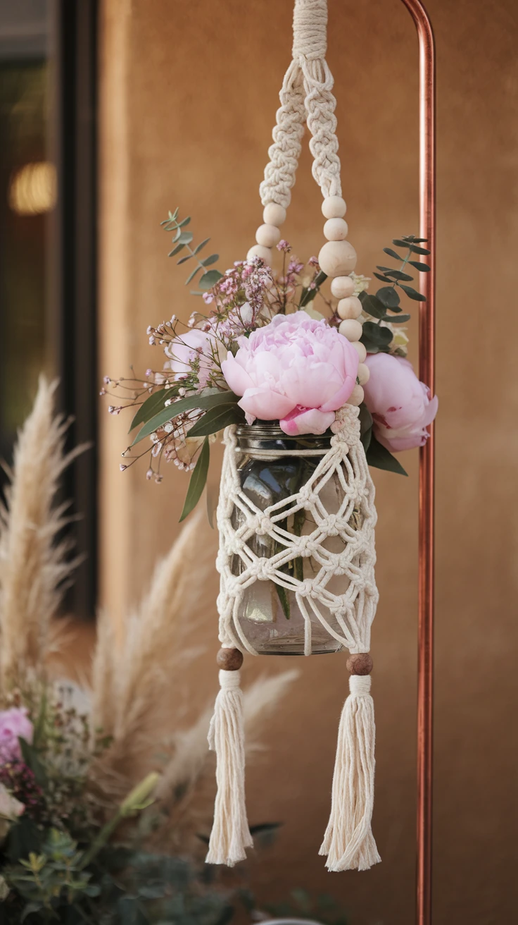 7. Boho Macrame Magic