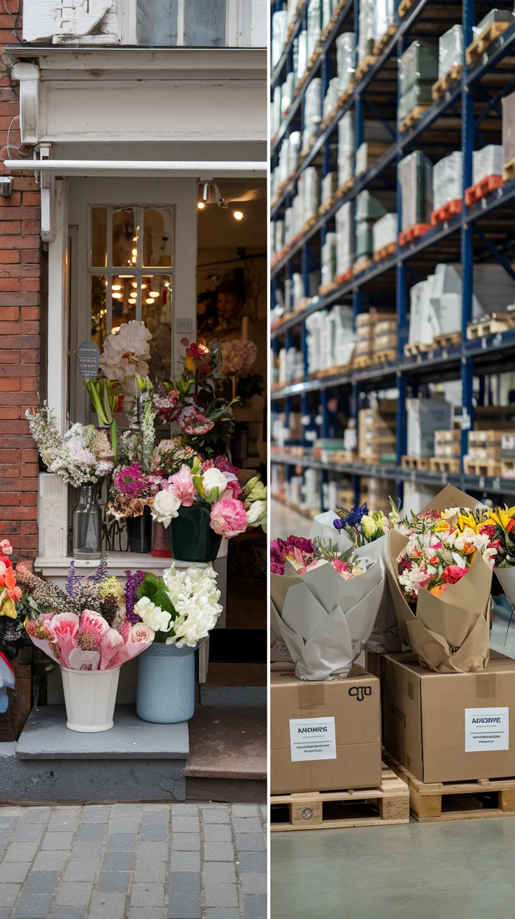 7. Local vs. National Flower Delivery Services