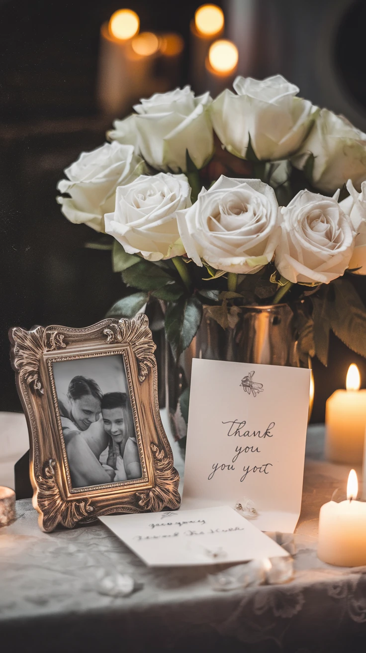 Sympathy messages honoring the memory of a loved one