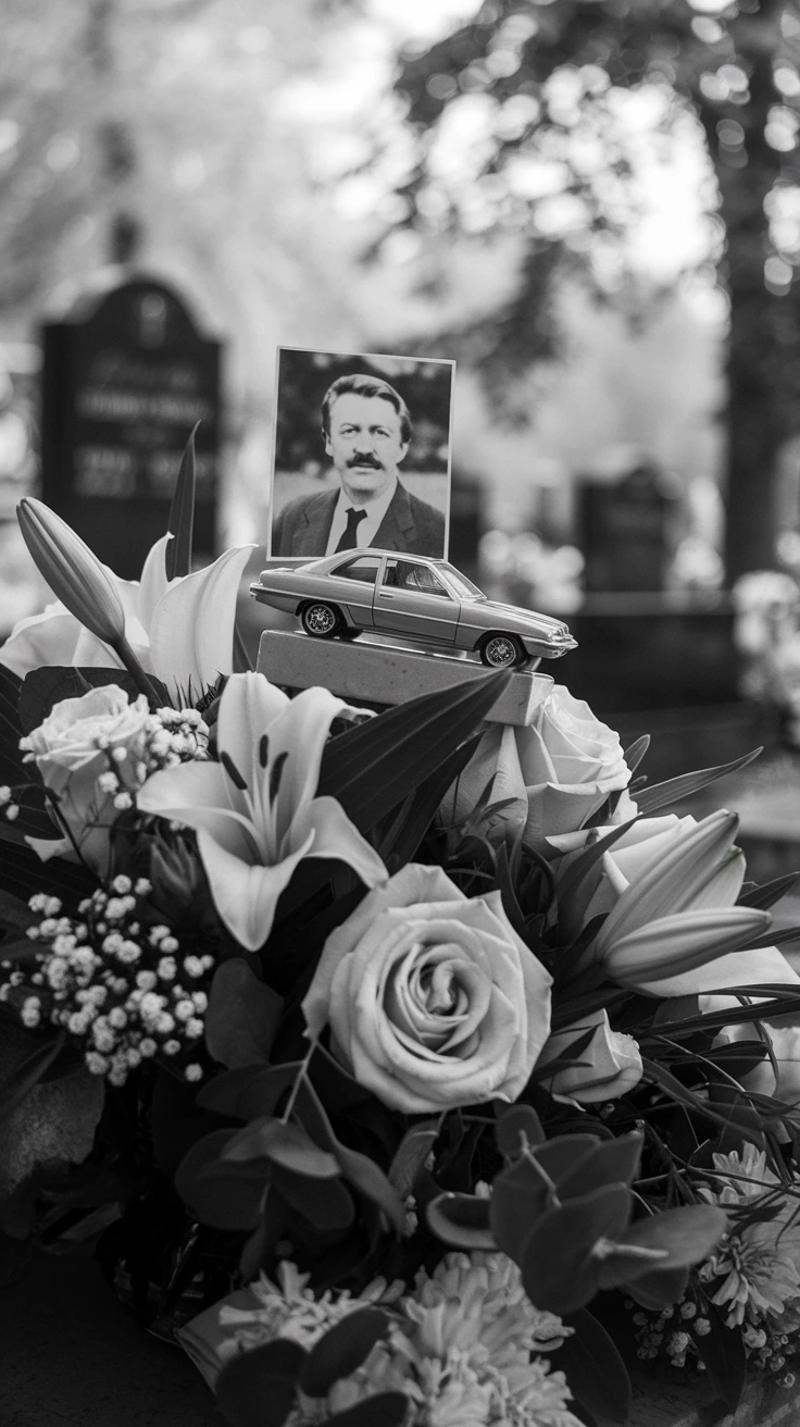 7. Personalized Grave Flower Arrangements