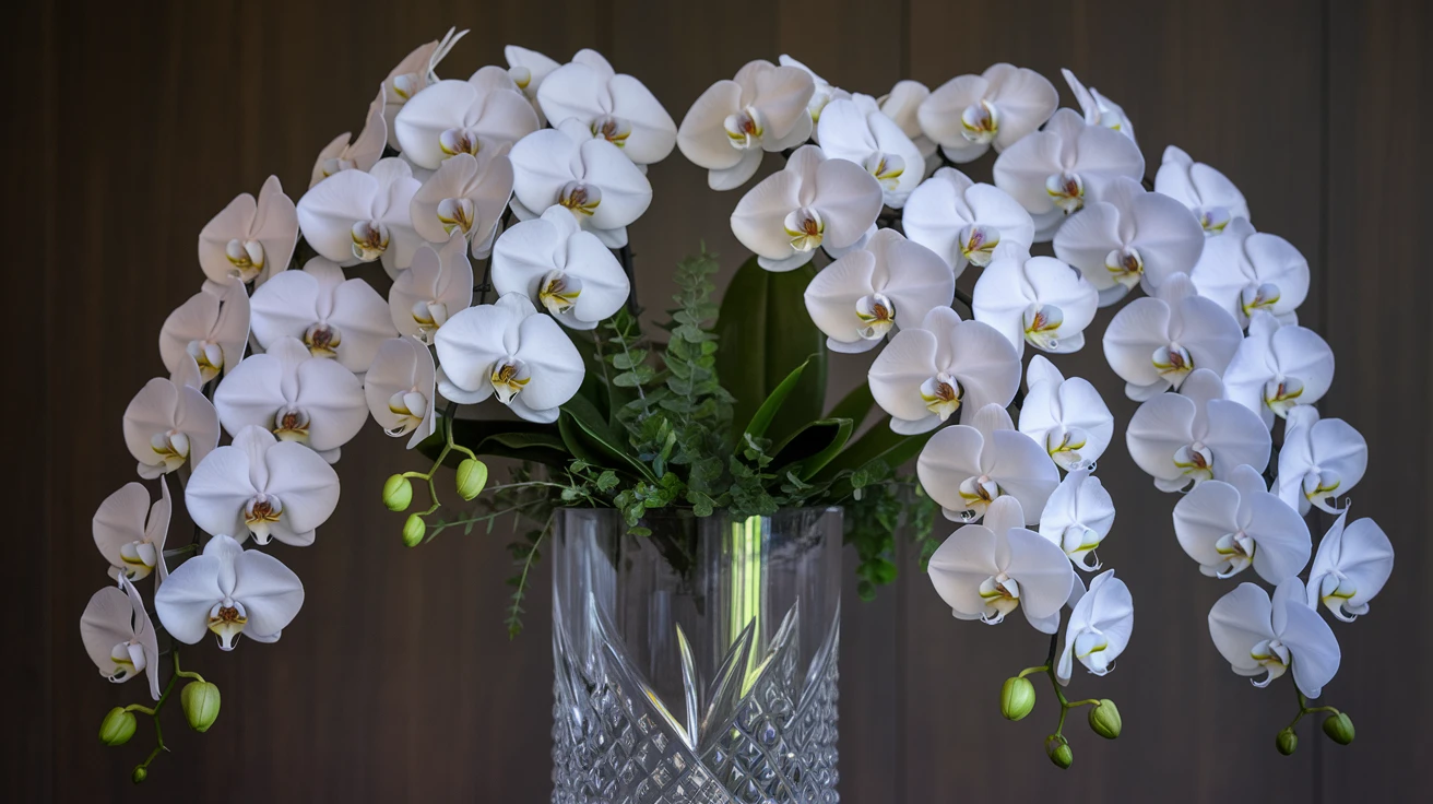 8. Elegant Orchid Arrangement