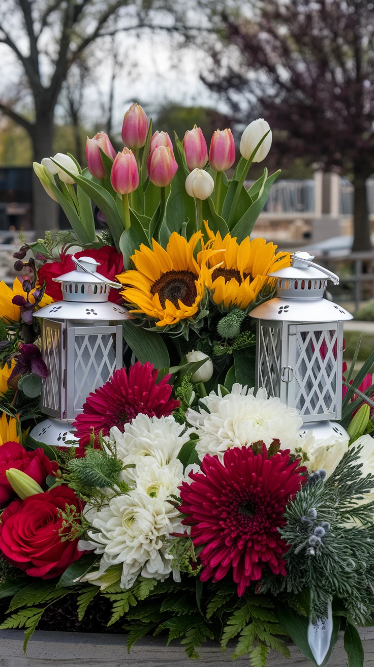 8. Seasonal Themed Remembrance Lanterns