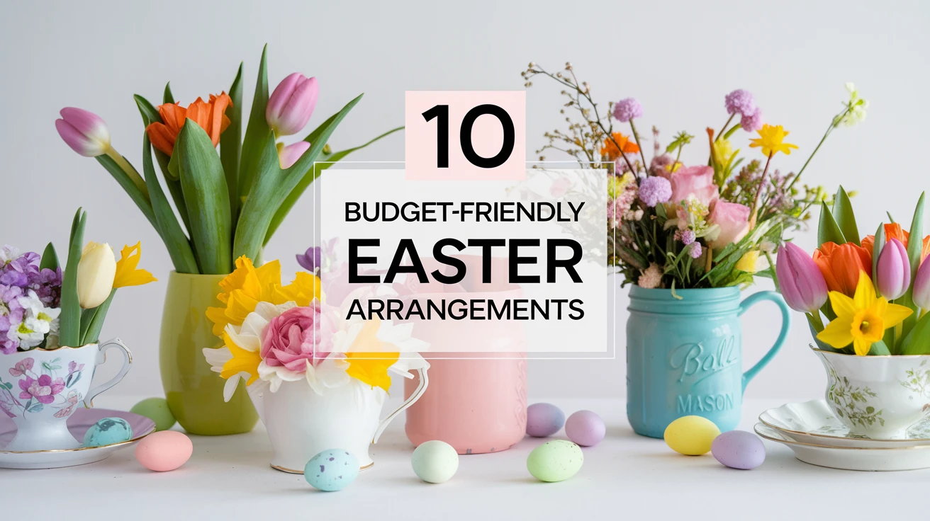 10 Budget-Friendly Easter Flower Arrangements