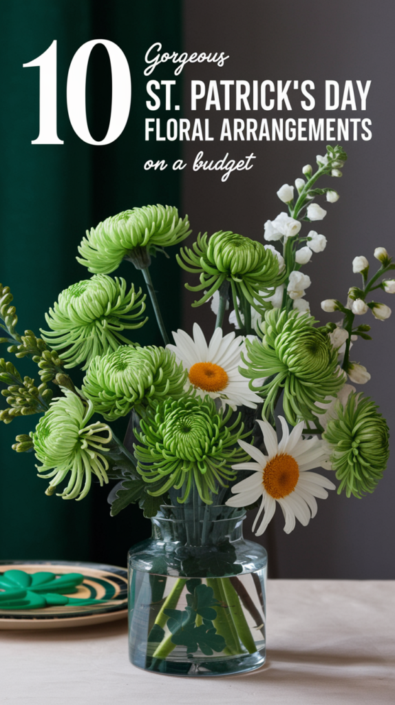 10 Gorgeous St. Patrick's Day Floral Arrangements on a Budget