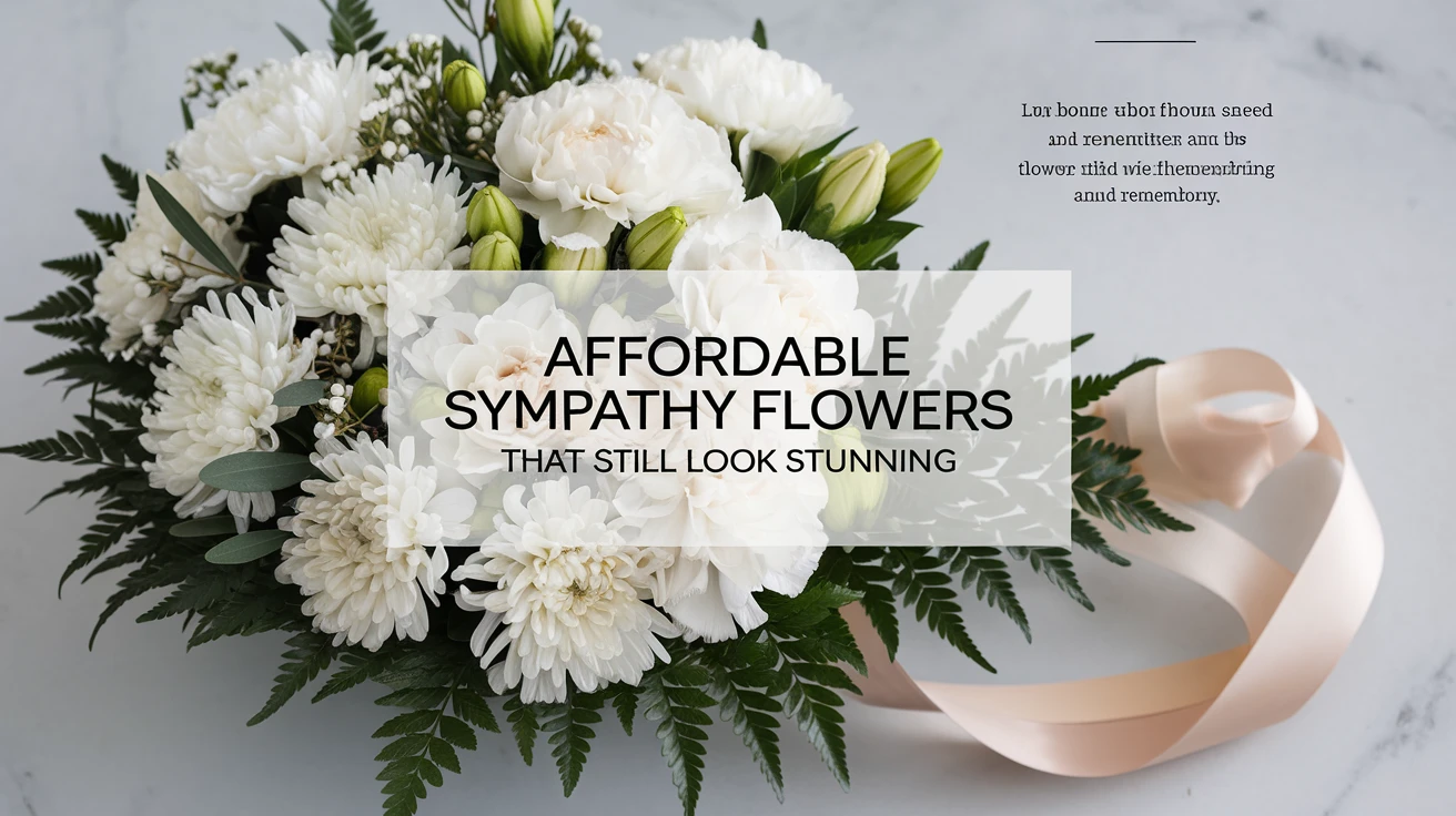 Affordable Sympathy Flowers That Still Look Stunning