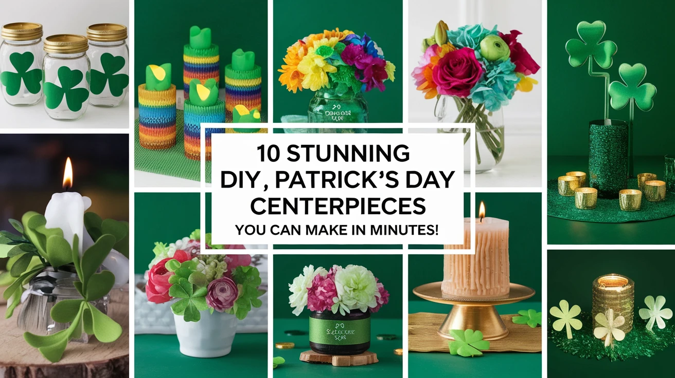 10 Stunning DIY St. Patrick's Day Centerpieces You Can Make in Minutes!