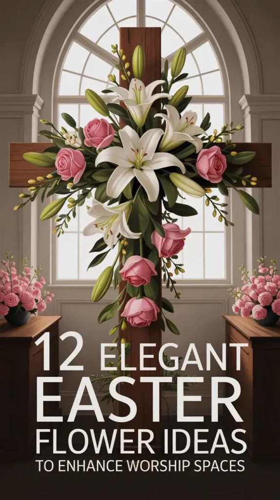 12 Elegant Easter Church Flower Ideas to Enhance Worship Spaces