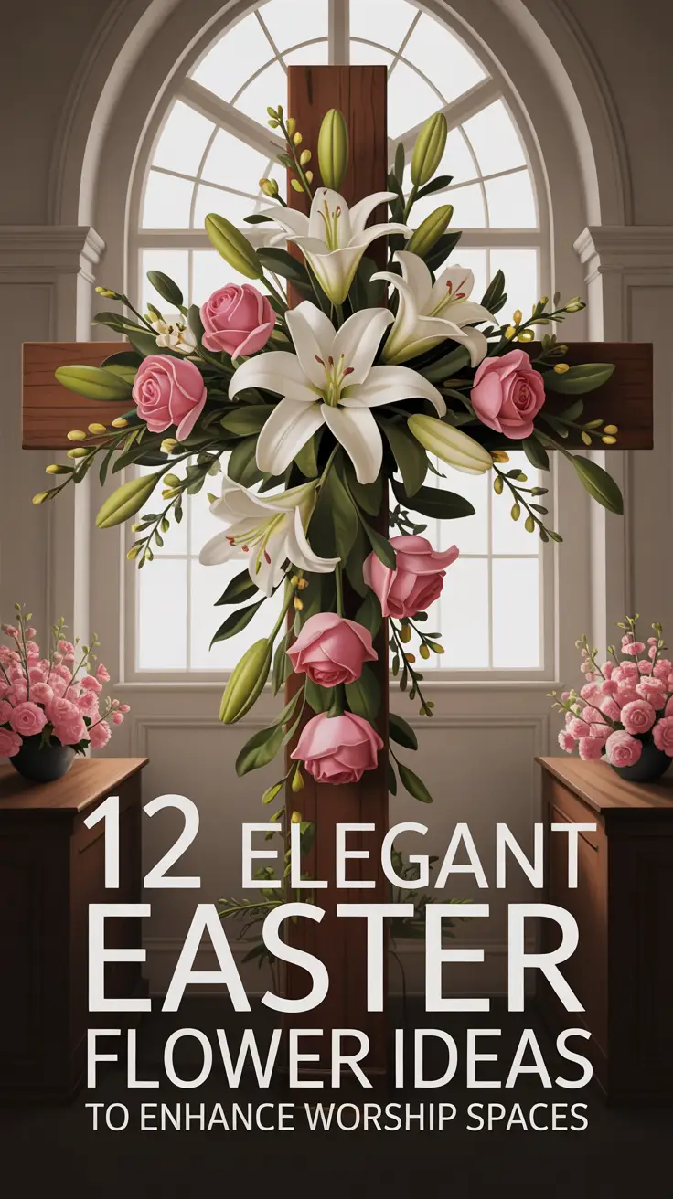 12 Elegant Easter Church Flower Ideas to Enhance Worship Spaces