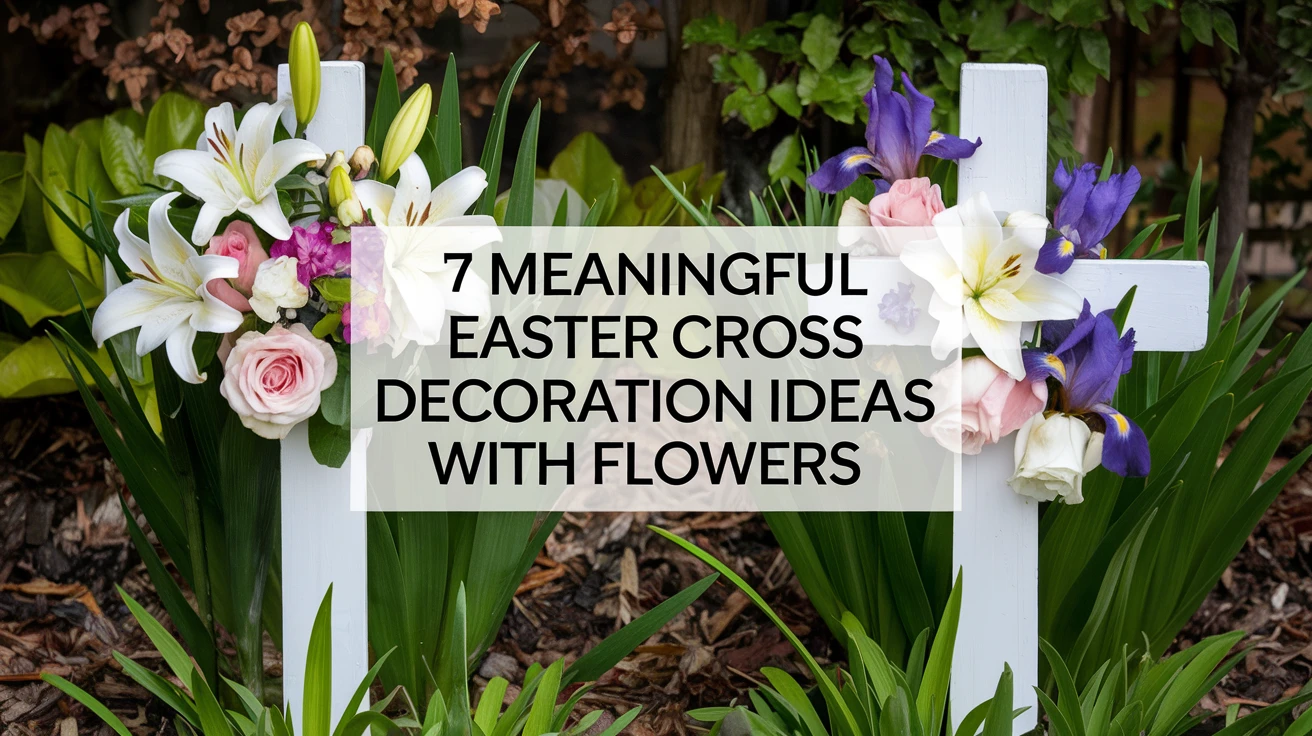 7 Meaningful Easter Cross Decoration Ideas with Flowers