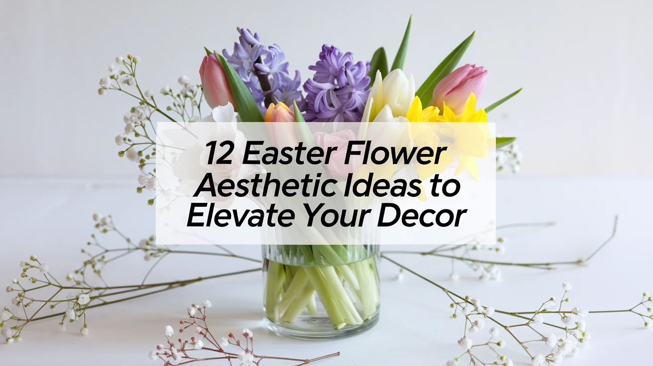 12 Easter Flower Aesthetic Ideas to Elevate Your Decor