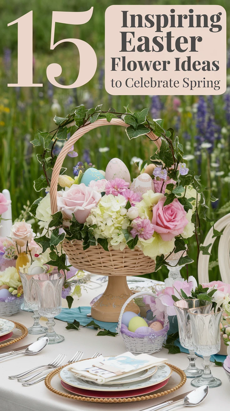 15 Inspiring Easter Flower Ideas to Celebrate Spring