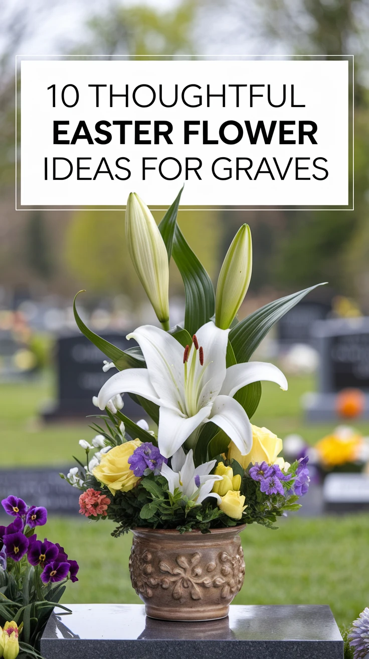10 Thoughtful Easter Flower Ideas for Graves