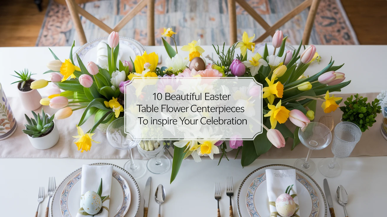 10 Beautiful Easter Table Flower Centerpieces to Inspire Your Celebration