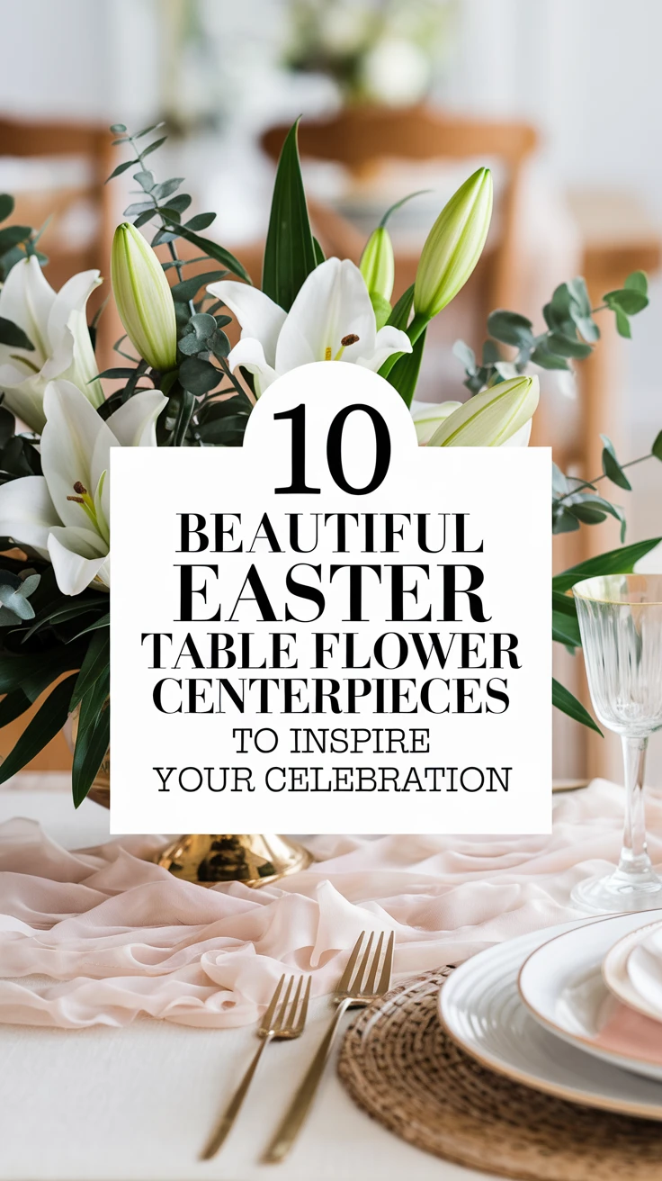10 Beautiful Easter Table Flower Centerpieces to Inspire Your Celebration