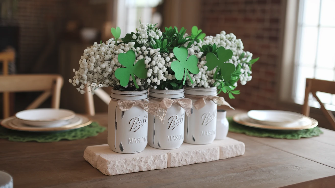 10 Rustic Farmhouse Floral Arrangements for St. Patrick's Day