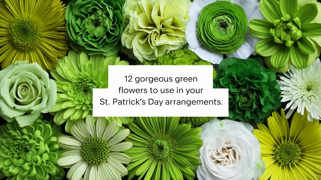 12 Gorgeous Green Flowers to Use in Your St. Patrick's Day Arrangements