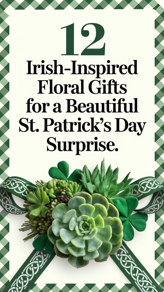12 Irish-Inspired Floral Gifts for a Beautiful St. Patrick's Day Surprise