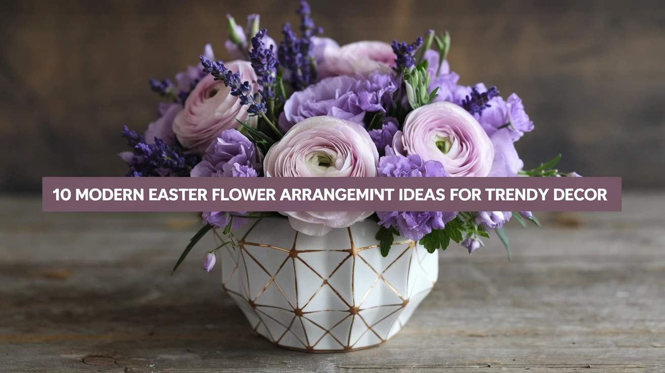 10 Modern Easter Flower Arrangement Ideas for Trendy Decor
