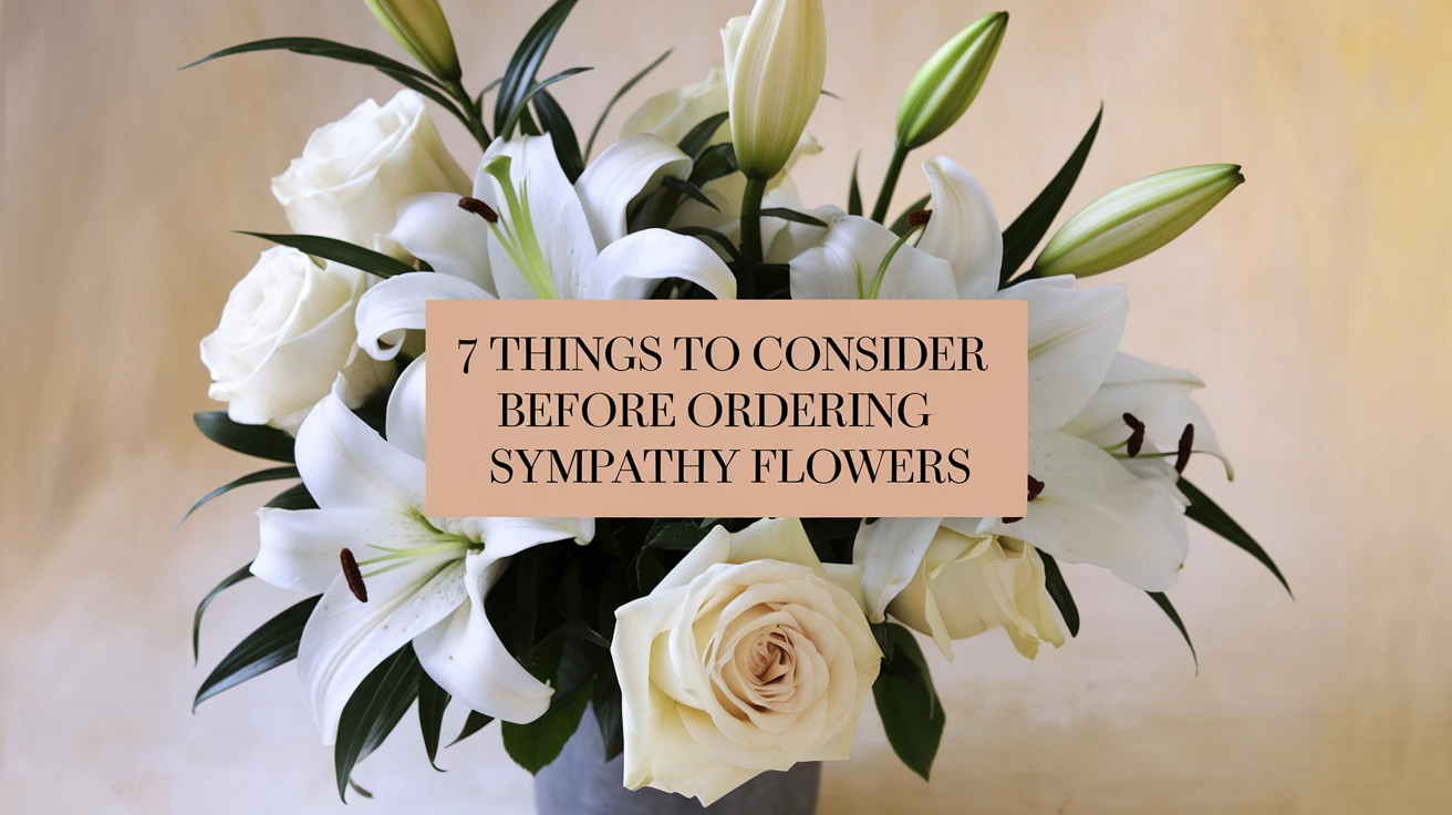 7 Things to Consider Before Ordering Sympathy Flowers