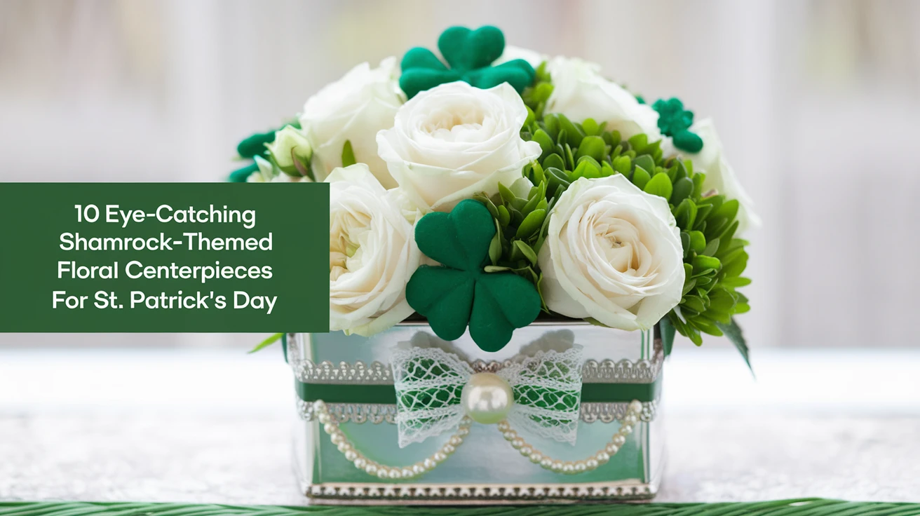 10 Eye-Catching Shamrock-Themed Floral Centerpieces for St. Patrick's Day