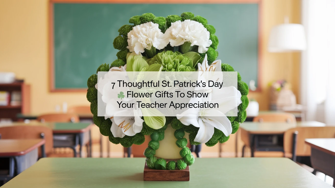 7 Thoughtful St. Patrick's Day Flower Gifts to Show Your Teacher Appreciation
