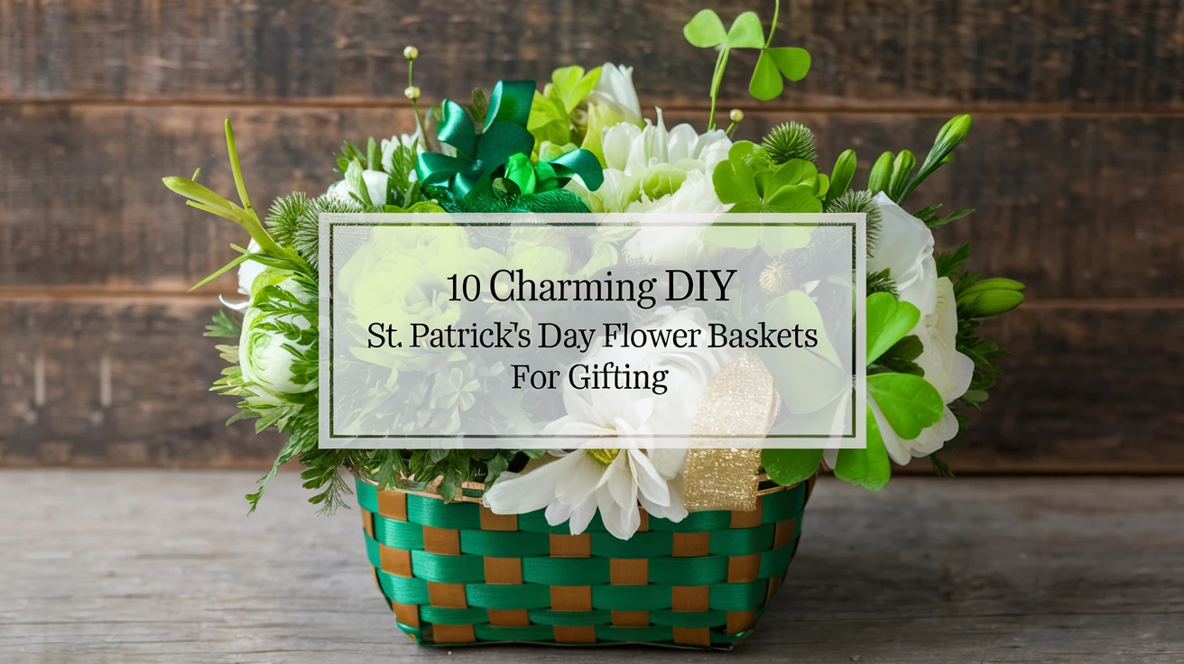 10 Charming DIY St. Patrick's Day Flower Baskets for Gifting