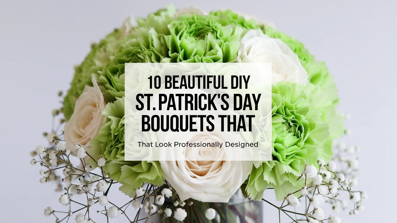 10 Beautiful DIY St. Patrick's Day Bouquets That Look Professionally Designed
