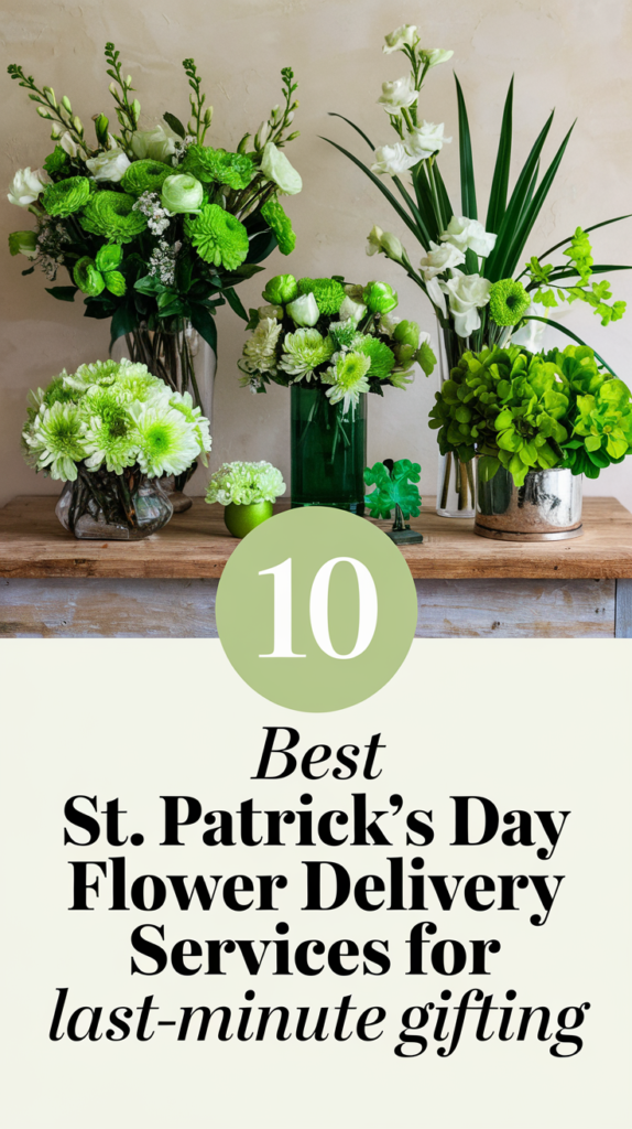 10 Best St. Patrick's Day Flower Delivery Services for Last-Minute Gifting