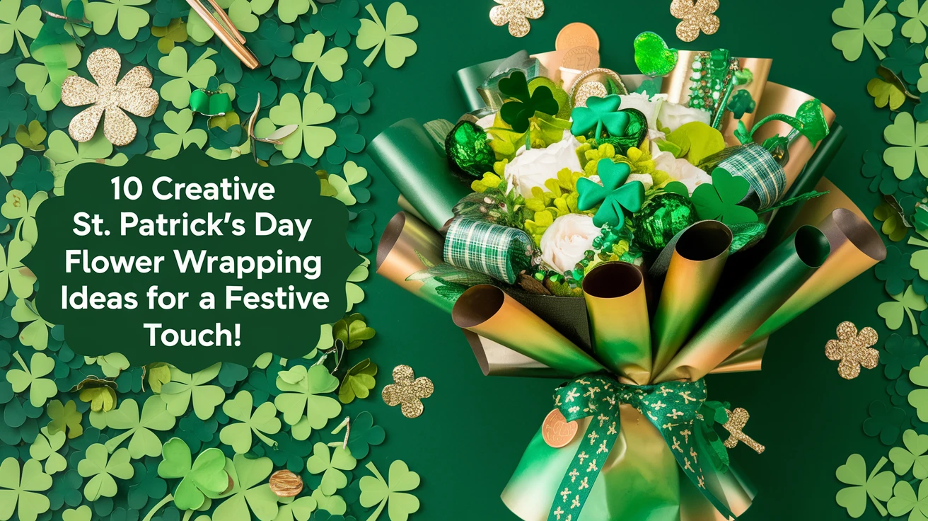 10 Creative St. Patrick's Day Flower Wrapping Ideas for a Festive Touch!