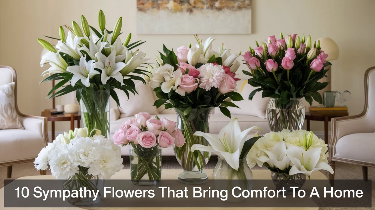 10 Sympathy Flowers That Bring Comfort to a Home