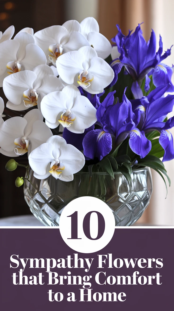 10 Sympathy Flowers That Bring Comfort to a Home