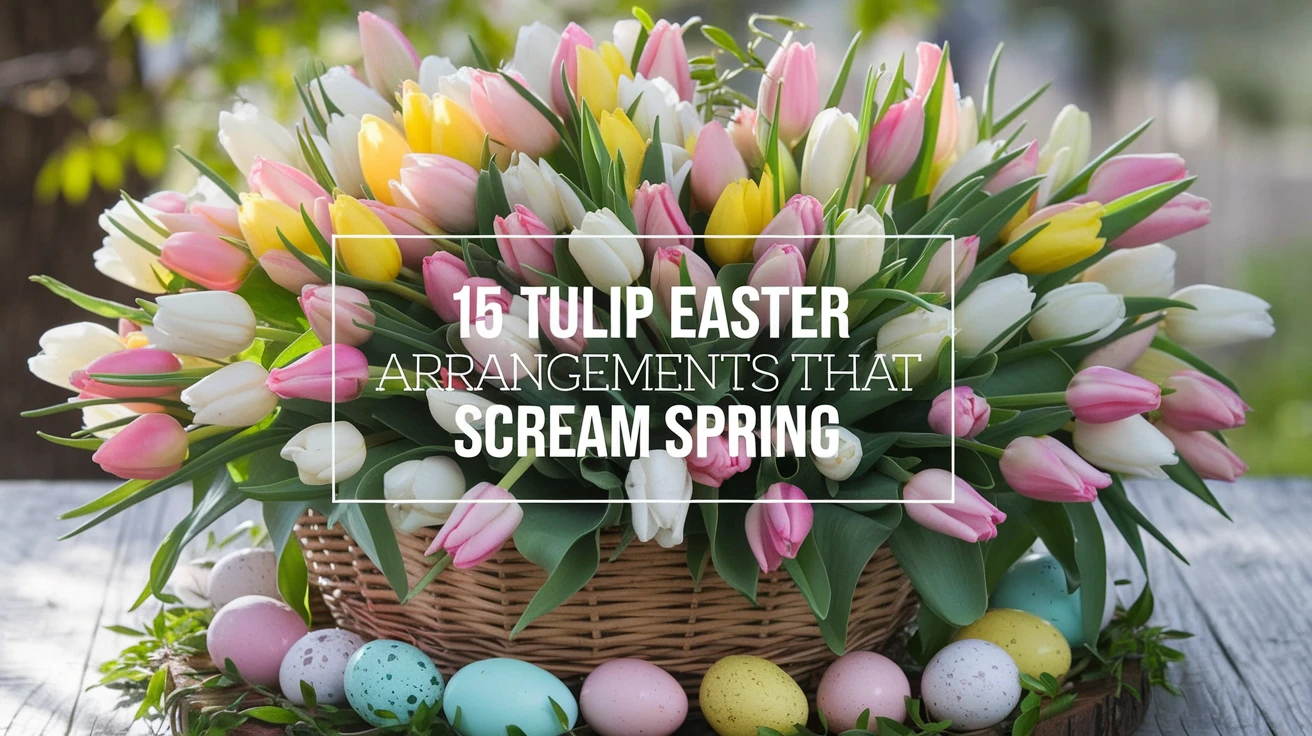 15 Tulip Easter Arrangements That Scream Spring