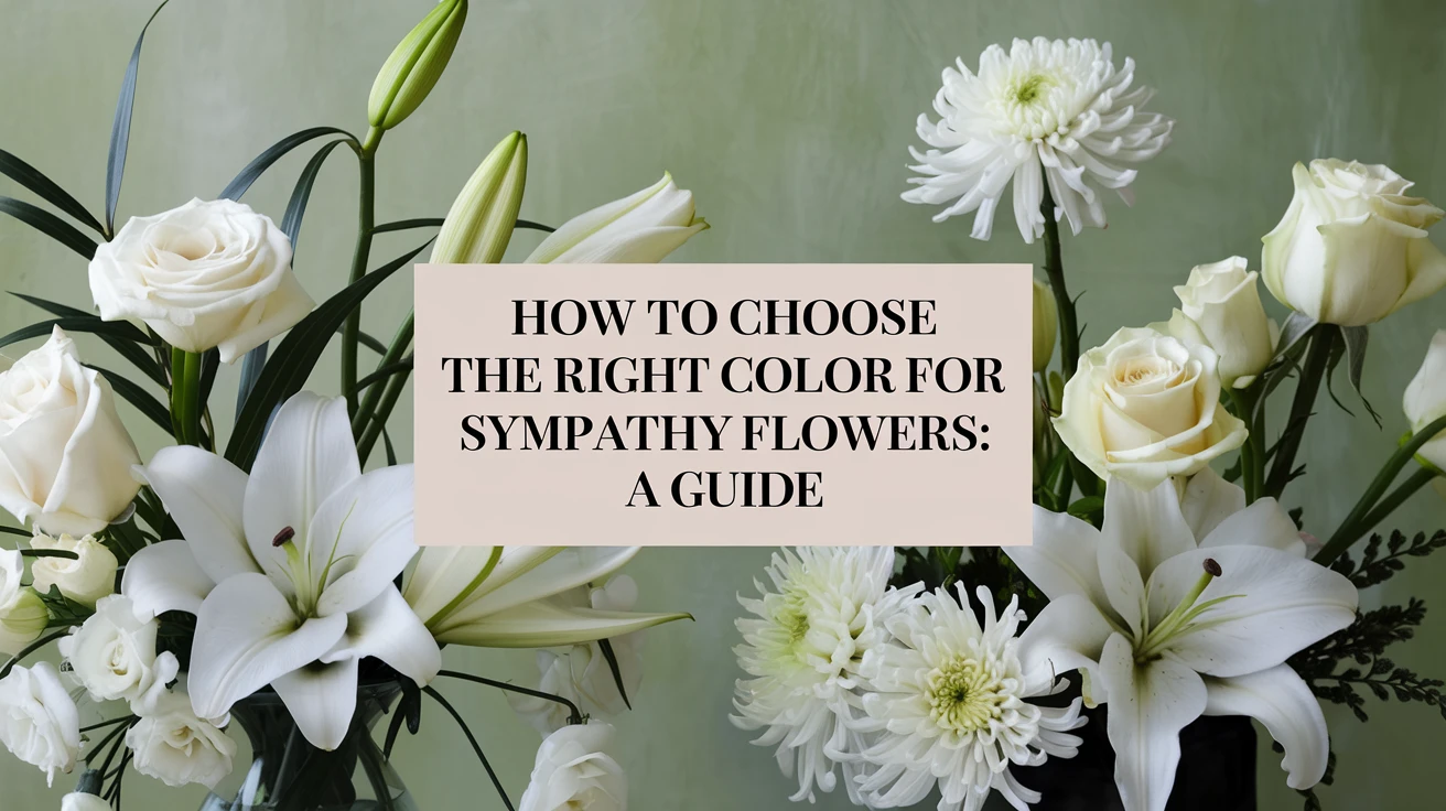 How to Choose the Right Color for Sympathy Flowers: A Guide