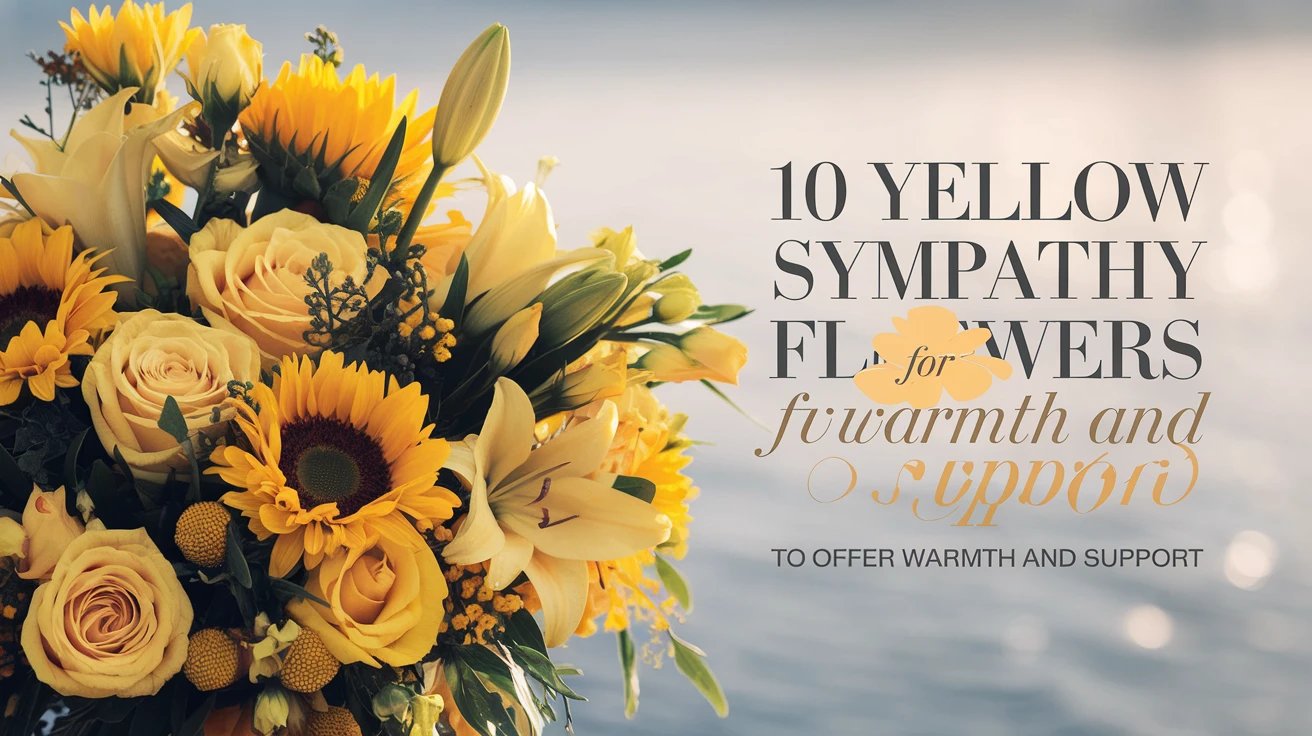 10 Yellow Sympathy Flowers to Offer Warmth and Support