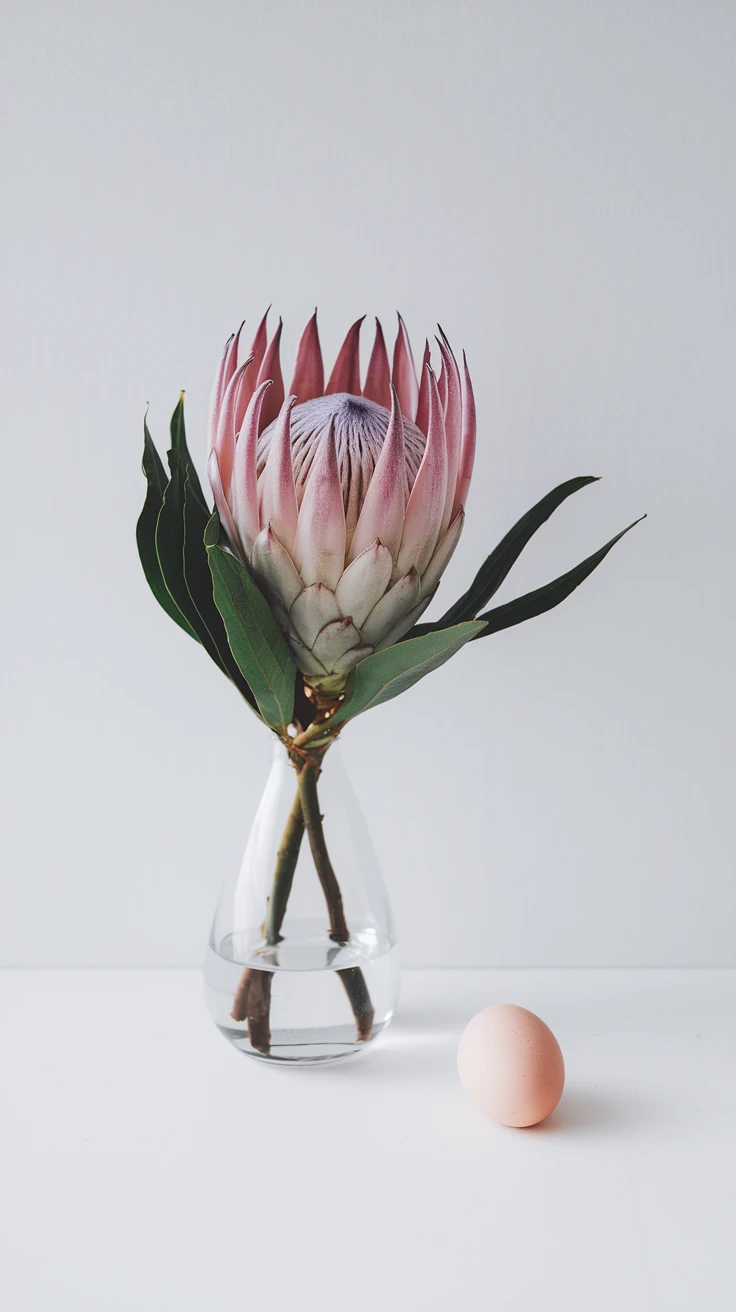 1. Minimalist Easter Arrangements