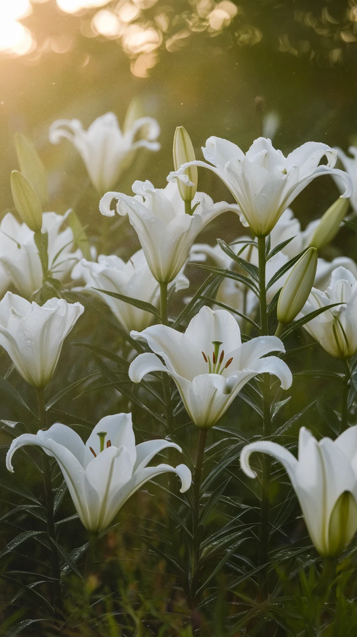 1. White Lilies - The Classic Symbol of Restored Innocence