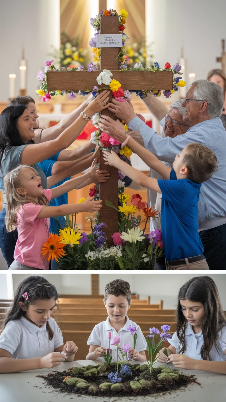 10. Interactive/Community Altar Flowers