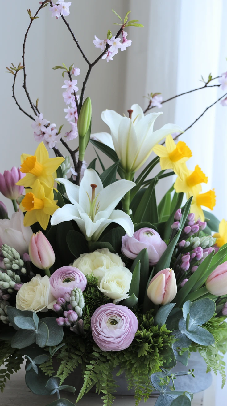 2. Choosing the Perfect Flowers for Easter Arrangements
