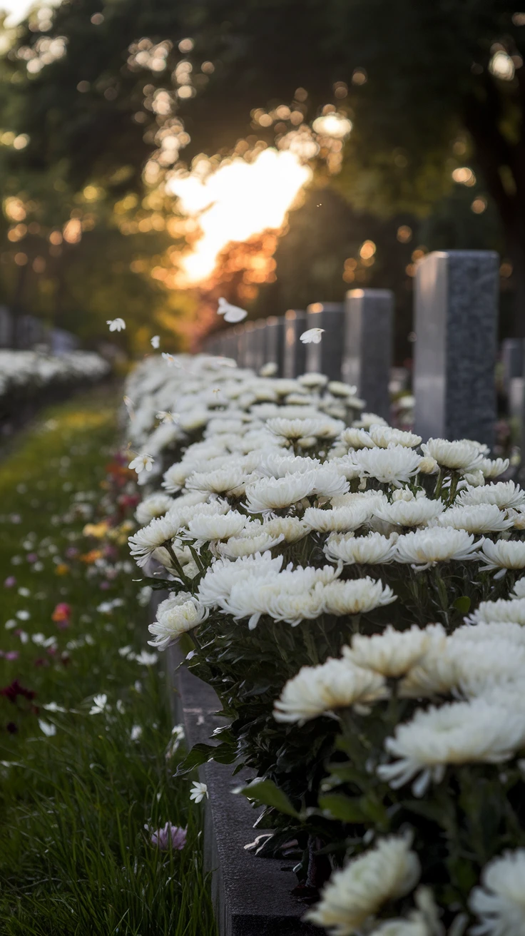 3. Chrysanthemums - Honor and Remembrance